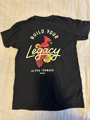 Alpha Forward AFWD T-shirt Size Small | Build Your Legacy | Limited Release - Изображение 1 из 2