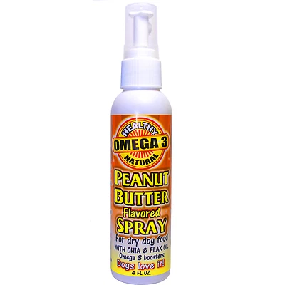 GREEN SEAL PRODUCTS Peanut Butter Flavored Omega 3 Spray For Dry Dog Food