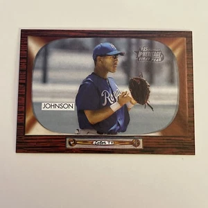 2004 Bowman Heritage Josh Johnson Kansas City Royals SP Rookie RC Card #220 - Picture 1 of 1