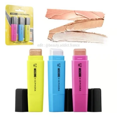 Moschino x Sephora хайлайтер щеки комплект ограниченного тиража новый - Изображение 1 из 4