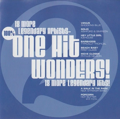 Various - 100% One Hit Wonders! Vol. 2 (CD, Comp) (Near Mint (NM or M-)) - 26713 - Bild 1 von 3