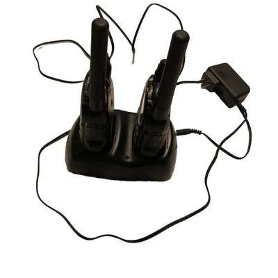 Motorola Walkie Talkies MR350R 2-Way Radios & Charger Set Tested Read @E - Image 1 of 4