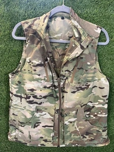 - Camouflage Vest Non Insulated Hunting Military Sized Medium  - Picture 1 of 4