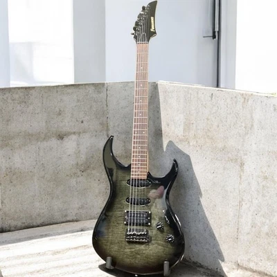 Guitarra Eléctrica Fernandes FGZ SSH Negra Ráfaga Doble Corte Moderna Foto 1 de 4