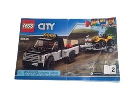 LEGO CITY: ATV Race Team (60148) Instruction Manual Book Only