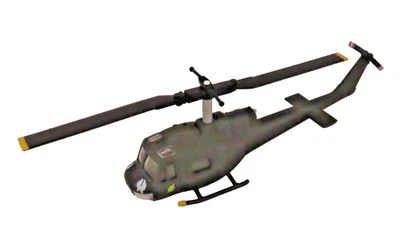 Corgi Diecast Bell Huey Iroquois US Army Medevac Helicopter Avation No Stand - Image 1 of 4