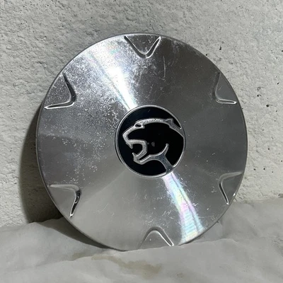 2000-2002 Mercury Cougar preto logotipo roda de alumínio centro cubo tampa YSB1-1000-ABW - Imagem 1 de 4