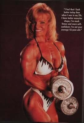 Flex Magazine 05/1996 Dinah Anderson Marjo Krishi Laura Creavalle Paula Suzuki - Image 1 of 4