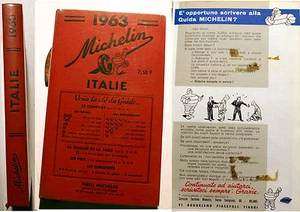 MICHELIN/GUIDE /ITALIE/1963/TRES BON ETAT - Imagen 1 de 1