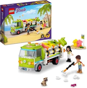 LEGO 41712 Friends Recycling-Auto, Spielzeug-Müllwagen mit Emma und River Mini-P - Bild 1 von 3
