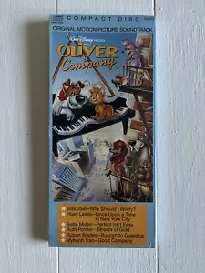 DISNEY Vintage OLIVER & COMPANY CD Movie Soundtrack NEW Longbox CD - Picture 1 of 2