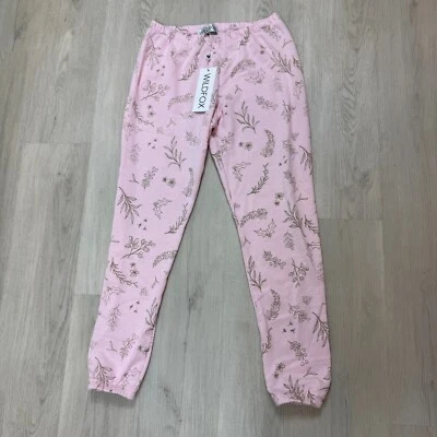 Pantalón deportivo Wildfox Mistletoe Knox para mujer pequeño dorado rosa Foto 1 de 3