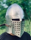 Medieval Armor Barbuta Helmet 16 Gage Mild Steel Armor Knight Barbute Helmet
