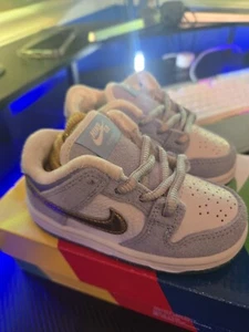 DS Nike Sb Sean Cliver Dunks Toddler Sz 7C - Picture 1 of 10