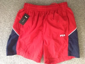 BNWT, FILA , boys, swim shorts, XLB, style name massing, red - Picture 1 of 3