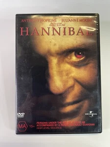 Hannibal 2001 DVD Movie Live-Action Film Anthony Hopkins Julianne Moore - Picture 1 of 5