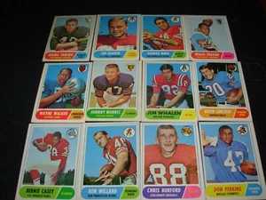1968 Topps Football "You Choose 2" $1,50 - consultar descripción para tarjetas disponibles - Imagen 1 de 4