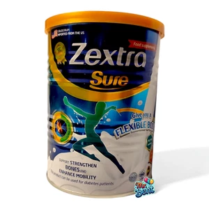 Zextra Sure Milk Powder 400g Knee Back Pain Strengthen Bones 100% Original 1 Can - Picture 1 of 8