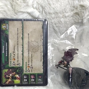 World of Warcraft Miniatures Helwen with Cards NEW WOW Core Set Demon Succubus - Picture 1 of 1