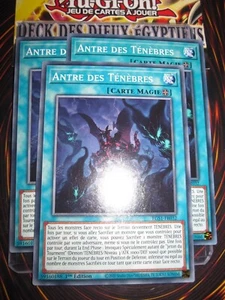 YU-GI-OH! PLAYSET (LOT DE 3) ANTRE DES TENEBRES EGS1-FR032 FRANCAIS EDITION 1 - Picture 1 of 1