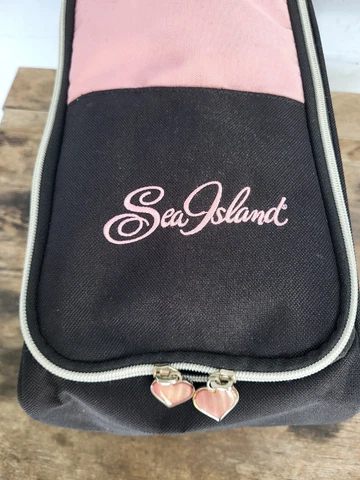 Sea Island~Kate Lord~Golf Shoe Bag~pink/black Cover