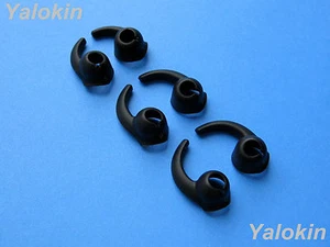6pcs: 3 Pairs S/M/L (BK) Enhanced Stabilizer Tips for Jaybird X3 Headphones - Picture 1 of 10