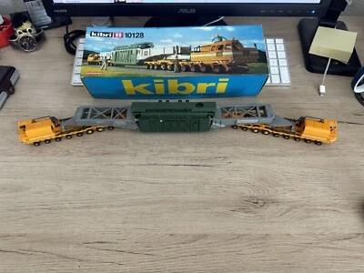 Kibri 1:87 H0 10128 Scheuerle Schwerlasttransport Trasformatore IN Guten Stato - Immagine 1 di 4