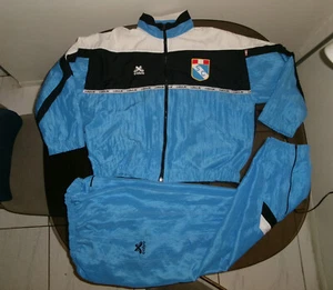 VTG 90s SPORTING CRISTAL TRACKSUIT MEN X-LARGE RARE Peru soccer jacket jersey XL - Picture 1 of 24