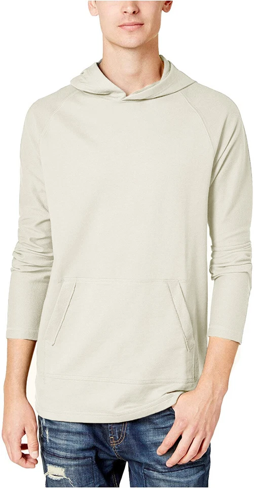 Nueva Camisa con Capucha Para Hombres American Rag Cie Avena Brezo Terry Francés Cuello Embudo XL Foto 1 de 1