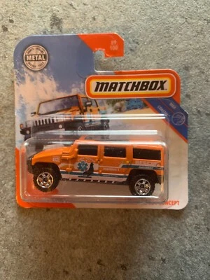 Matchbox 2020 Hummer H2 SUV Concept GKM01 89/100 neu & OVP rot - Bild 1 von 2