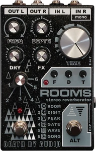 Death By Audio Rooms Stereo Reverb Guitar Effect Pedal - Picture 1 of 6
