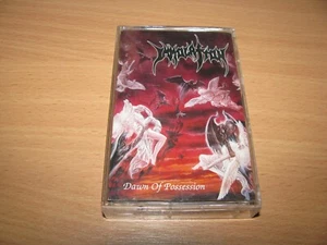 IMMOLATION - Dawn Of Possession (MC 1991 Roadracer USA 1st press) cassette,Grave - Picture 1 of 4