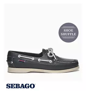 Sebago Mujer Dockside Portland Cuero Encerado Barco Zapato Comodidad Cordones - Imagen 1 de 11