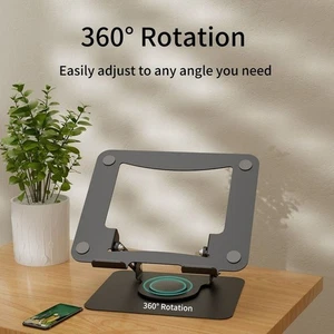 Foldable Tablet Holder 360 Degree Rotation Notebook Computer Riser - Zdjęcie 1 z 9