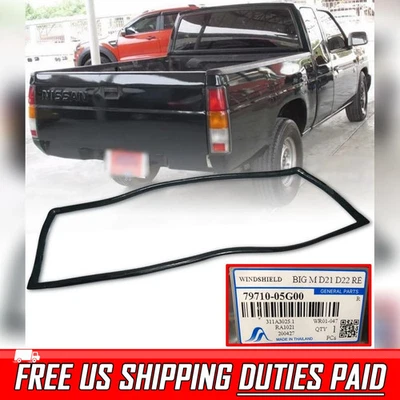 SELLO DE GOMA PARA VENTANA TRASERA PARA CAMIONETA NISSAN D21 1989-1997 Foto 1 de 4