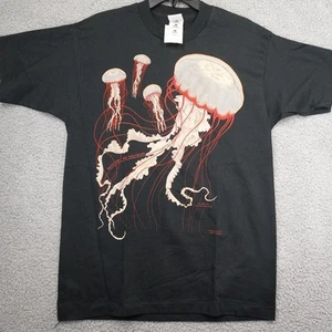 T-shirt vintage punto singolo Monterey Bay acquario nuova con etichetta made in USA maglietta nuova con etichette 92 - Foto 1 di 7