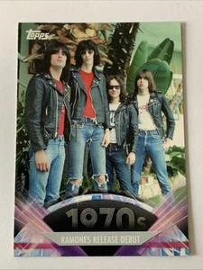 2011 Topps American Pie #123 Ramones Release Debut 1976 Gabba Gabba Hey! - Picture 1 of 2