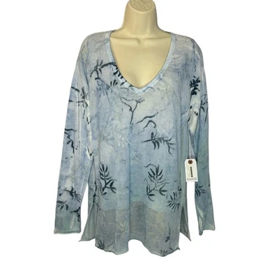 Ma+ch Marika Charles Women’s V Neck Cotton Sweater Soft Lightweight Sz 3 Large - Image 1 of 4