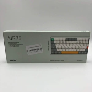 Nuevo teclado mecánico inalámbrico Nuphy Air75 75 % interruptores marrón Gateron - Imagen 1 de 4