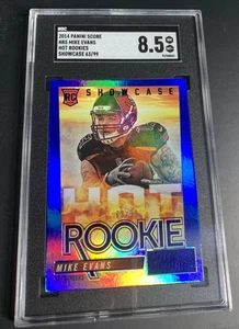 2014 SGC 8,5 🔥 Mike Evans Hot🌶️ Rookies Showcase/99 Panini Insert Refractor - Imagen 1 de 2