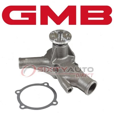 GMB Water Pump for 1974 GMC G25 G2500 Van 4.8L L6 - Coolant Antifreeze of Foto 1 de 4