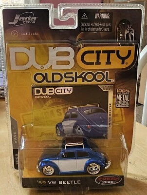 Jada Dub City Old Skool⚡️'59 VW BEETLE⚡️¡Ver fotos!👀 Foto 1 de 4