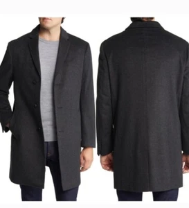Nordstrom Mason Wool & Cashmere Men Coat Size 50 R - Picture 1 of 16