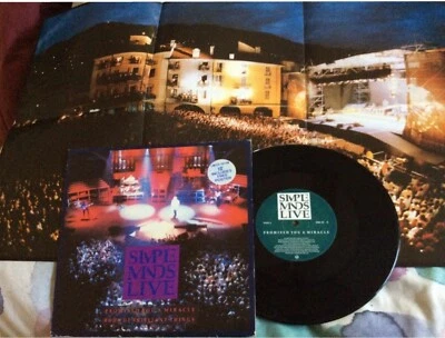 Why Pay More? SIMPLE MINDS LIVE - LIMITED EDITION 10" VINYL EP with FREE POSTER! - Image 1 of 3