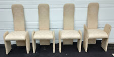 Vintage Mid Century Contemporary Shells Inc. High Back Dining Chairs