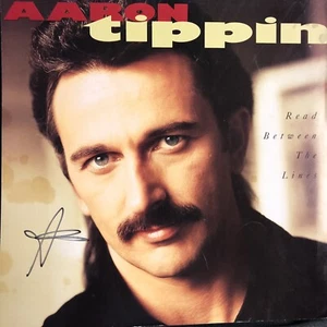 EXHIBICIÓN DE TARJETAS ÁLBUM PROMOCIONAL AUTOGRAFIADO DE AARON TIPPIN - Imagen 1 de 3