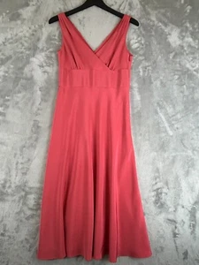 J Crew Sophia Silk Sleeveless Evening Tricotine Dress Sz 4 - Picture 1 of 4