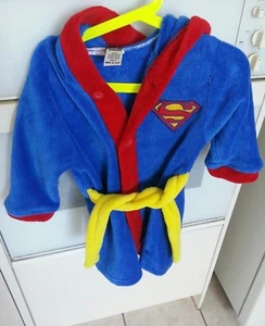 New toddler boy bathrobe size2.defect a hole on the armpit side,Can b essily sew - Picture 1 of 5