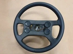 VW GOLF MK1 MK2 GTi GTX SCIROCCO 16V GENUINE LEATHER STEERING WHEEL 171419091J - Bild 1 von 12