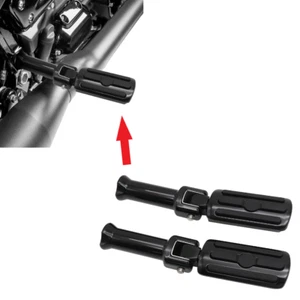 Juego de estriberas negras para Harley con soportes Softail Low Rider/S/ST 2018-2023 - Imagen 1 de 11